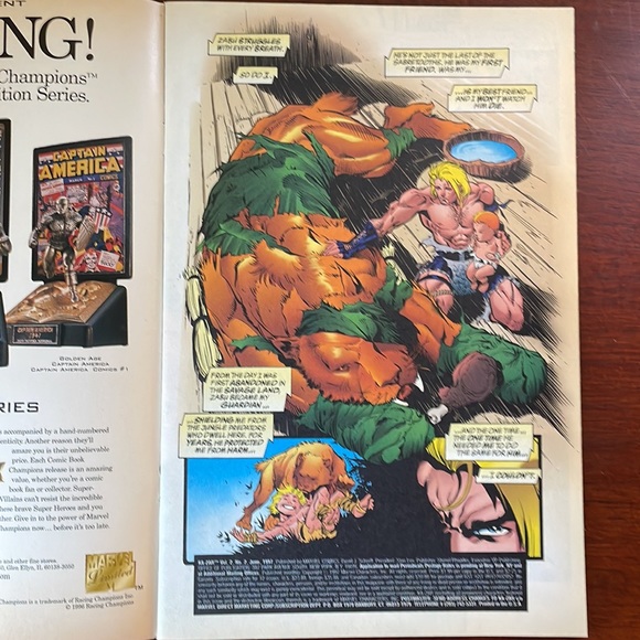 Marvel comics vintage KA-ZAR, Vengeance Quest—in the Savage Land, June 1997 - Picture 3 of 3
